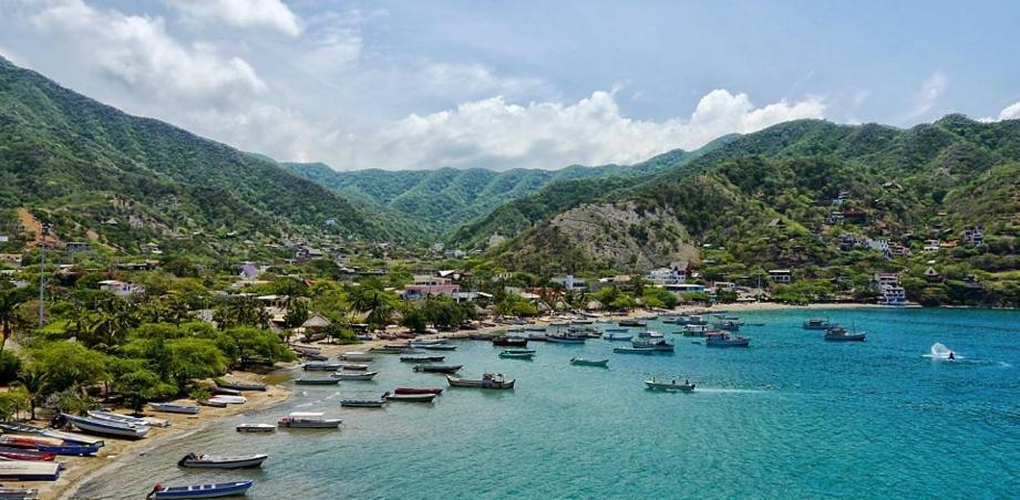 Hostal Taganga Sunset ภายนอก รูปภาพ
